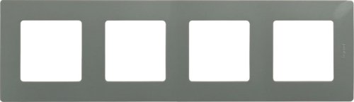 Рамка универсальная Legrand Etika 4-м. светлая галька  картинка